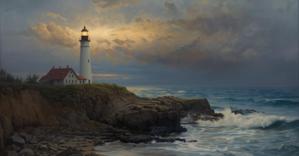 The Lighthouse That Remembered Tomorrow
